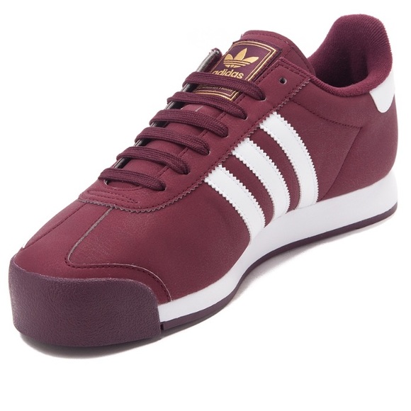 adidas samoa burgundy